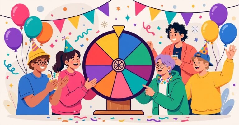 How to Create a Party Game Wheel