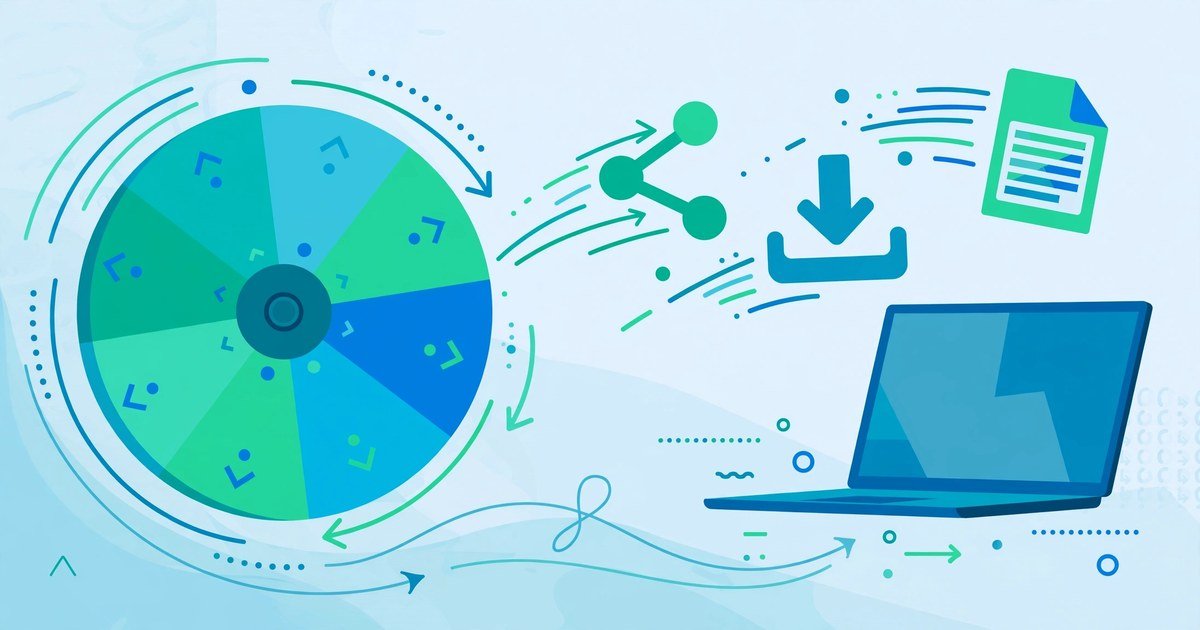 How to Save, Share, and Export Wheel Results