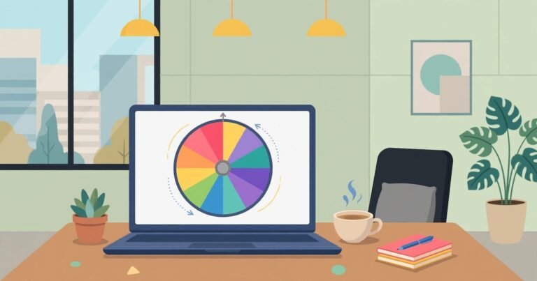 How to Insert Wheel of Names in PowerPoint